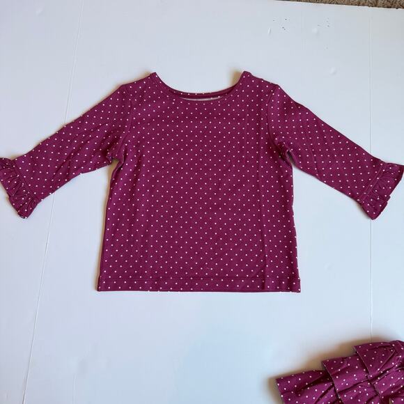 Eleanor Rose Polka Dots & Ruffles Outfit Girls 2 - Picture 3 of 15